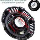 590607 Recoil Starter Compatible with Briggs and Stratton Recoil Starter 208cc 590607 for Generator Pressure Washer Parts with 163cc 797276 Pull Start Assembly