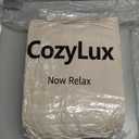 CozyLux King Size Comforter Set Oatmeal - 7 Pieces Bed in a Bag King, Okeo-Tex Certified Bedding Set, All Season Soft Bed Set with Down Alternative Comforter, Sheets, Pillowcases & Pillow Shams