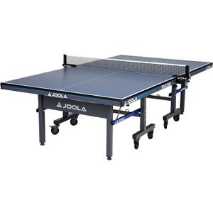 JOOLA Tour Indoor Ping Pong Table with Quick Clamp Table Tennis Net - 10 Minute Assembly - Foldable Indoor Surface with Single Player Playback Mode - Competition Grade MDF Top - Tournament Quality