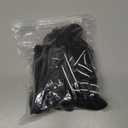 Waterproof Dog Boots for Small/Medium Dogs -Dog Paw Protectors Dog Suspender Boots Anti-Slip Pet Shoes for Outdoor Walking, Reflective Stay-On,Dirt-Proof Comfortable Booties (Black, Large)