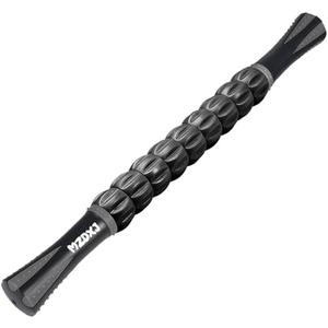 MZDXJ Muscle Roller, Massage Roller Stick for Athletes, Help Reducing Muscle Soreness Cramping Tightness Leg Arms Back Calves Muscle Massager(Gray Black)