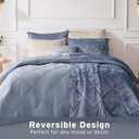 Intelligent Design Queen Comforter Set, Velvet Comforter Set , Luxury Diamond Quilting Comforter Set, Fluffy Comforter Bed Set with Decorative Pillowand 2 Shams, 4 Piece Blue, Full/Queen