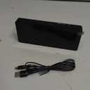 ORIA Digital Alarm Clock for Bedroom, LED Alarm Clock with Large Display, Rechargeable Desk Clock with Date, Adjustable Volume Brightness, Snooze, Type-C Port, for Home Office Living Room