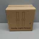 Wall Sconces Set of Two, Hardwired Brass Bathroom Sconces Wall Lighting with Clear Glass, Modern Sconces Wall Decor Set of 2 Vanity Light fixtures for Bathroom Mirror Bedroom (Bulbs Not Included)