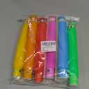 42Pcs LED Glow Sticks Pop Tubes Pack - Light up Party Favors for Kids 4-8 8-12, Toddlers Goodie Gift Bag Stuffer Fillers, Neon Party Decorations Toys Gifts for Halloween, Birthday, Dance