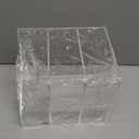 Acrylic Desk Organizer Book Organizer, Magazine File Holder, Vertical File Organizer Stand File Folder Holder, Mail Organizer Countertop Mail Sorter File Sorter, Clear Book Ends Book Holder