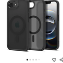 Spigen for iPhone 17e / 16e Case, Ultra Hybrid MagFit [Anti-Yellowing] [Compatible with Magsafe] - Frost Black