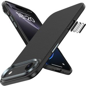 BENKS ArmorPro Case for iPhone Air with Camera Control Button, [Compatible with Magsafe] Military Grade Protective Case Built with Dupont Kevlar 600D Aramid Fiber