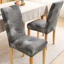 Secgo Chair Covers for Dining Room 6 Pack, Stretch Dining Chair Cover, Washable Spandex Kitchen Parsons Chair Slipcovers, Blue Chair Covers for Home or Party