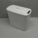 Cesun Automatic Motion Sensor Bathroom Trash Can with Lid, 2.6 Gallon Touchless Trash Bin, Smart Plastic Slim Garbage Can Small White Wastebasket for Toilet, Office, rv, Bedroom, Living Room