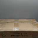 Yaheetech 2 Tier Mobile Computer Desk with Printer Shelf & Keyboard Tray Rolling Computer Table for Small Spaces, Compact Study Workstation with Wheels, Space Saving, Black