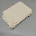 Celestial Gifts Muslin Bags 25pcs 5x7, 100% Cotton Drawstring Bags for Party Favors, Part and More - Made in USA (Natural Hem & Drawstring)