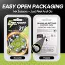 Hearing Aid Batteries Size 312, 24 Pack, 1.45v Zinc Air, Easy Open Packaging & Longest Lasting