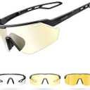 Lamicall 24g Polarized Sports Sunglasses for Men Women - UV400 Protection Sun Glasses for Baseball Running Cycling Driving