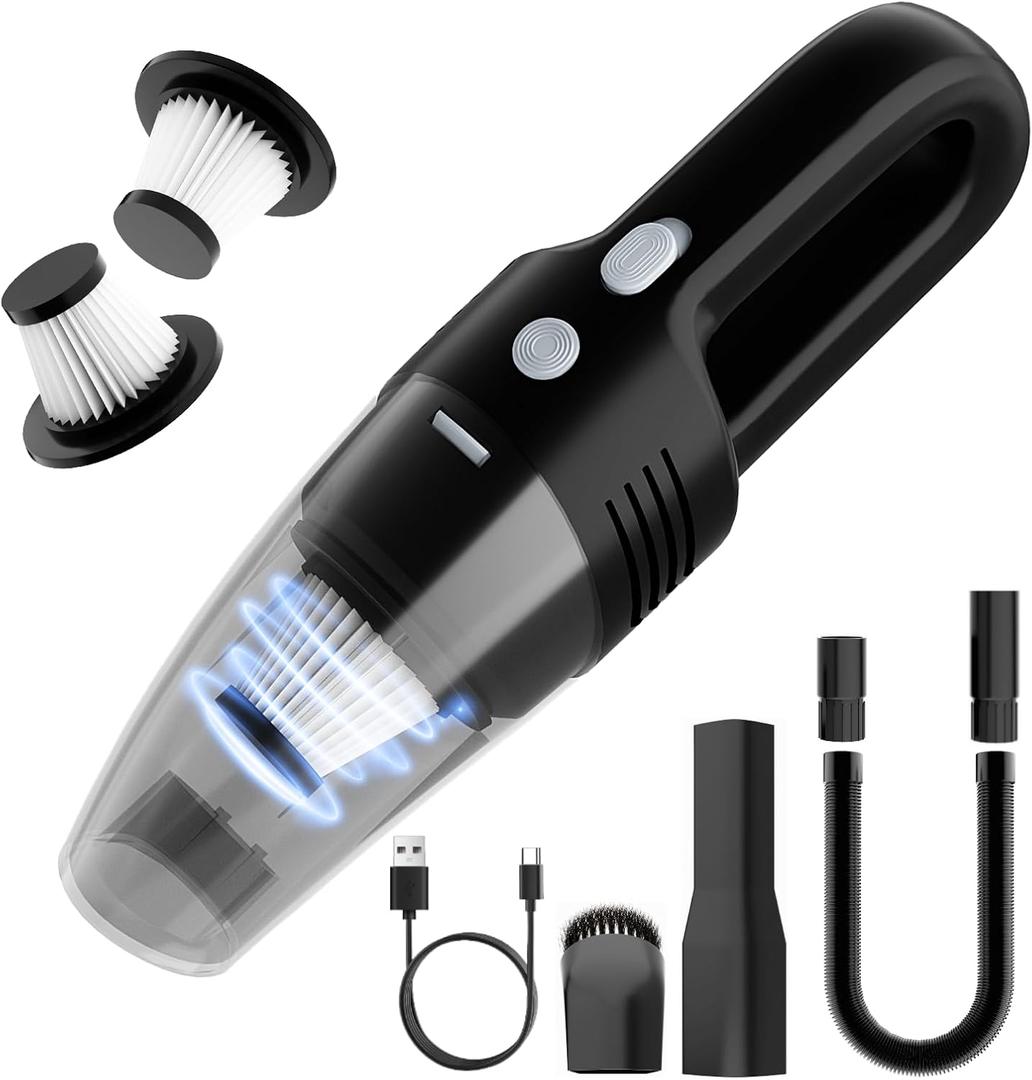 Handheld Vacuum Cordless Car Vacuum Cleaner 11000PA High Power Portable