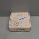 Obeoby 8 PCS Flat Hair Clips for Women, Medium Lay Flat Claw Clips for Thick Thin Hair French Hair Accessories Barrettes (Black, coffee, brown, white)