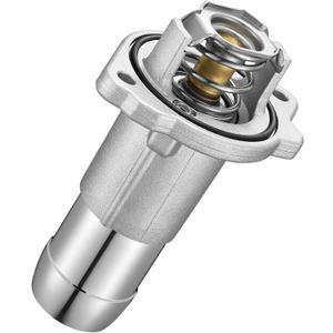 BDFHYK 902-847 Upgrade Aluminium Coolant Thermostat Housing Assembly Compatible with Hummer H3 H3T, compatible with Chevy Colorado, compatible with GMC Canyon 2.8L 2.9L 3.5L 3.7L Replace 12622316