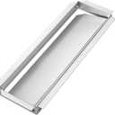 Microwave Exhaust Vent Kit Microwaves Vent Damper Compatible with Samsung, Ge, Hotpoint Microwave