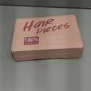 Hairro Human Hair Toppers Free Parted, 3.5x4.7" Base Hand-wovened 100% Real Hairpieces, with Invisible Clips-in for Women, for High Hairline/Adding Volume on Top, 10 Inch Blondish Brown