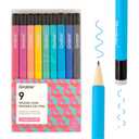 Grabie Erasable Gel Pens, 14 Colors Erasable Pens, Make Mistakes Disappear Colored Pens, Assorted Color Inks for Drawing Writing Planner,Gel Pens for Coloring