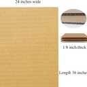 12PACK Corrugated Cardboard Sheets 24 x 36" Large Flat CardBoards Sheet Squares 1/8 inch Think for Craft, Shipping,DIY Project,Painting