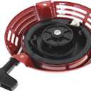 WFLNHB Recoil Pull Starter(Straight Claw) Replacement for Honda GXV160 HR216 HRA216 28400-Z1V-003ZB 28400-ZE7-003ZA 28400-ZE7-003ZB 28400-ZE7-003ZC