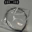 EVITA PERONI Headbands for Women with Teeth Non Slip Comfortable Comb Hair Band for Eyewear, No Pressure-Amber