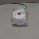 Dental Ultrasonic Retainer Cleaner Machine - Dental Cleaning Pod for Denture, Mouth Guard, Aligner, Night Guard, Braces, Toothbrush Heads, Jewelry, 45kHz Retainer Cleaner with Digital Timer & 200ML (White)