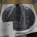 TCL Ceiling Fans with Lights, 52 Inch Low Profile Ceiling Fan with Light and Remote Control, Flush Mount, DC Reversible Motor, Noiseless, 6 Speeds Ceiling Fan for Bedroom (Black)