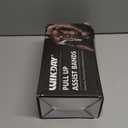 WIKDAY Resistance Bands, Pull Up Bands, Workout Bands for Exercise, Thick Heavy Resistance Band Set with Door Anchor, Elastic Bands for Body Stretching, Training at Home/Gym for Men & Women (8-125LBS)