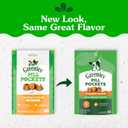 2 x Greenies Pill Pockets for Dogs Small Size, Tablet Pill Treats for Dogs, Chicken Flavor, 3.2 oz. Pouch (EXP 01/03/27)
