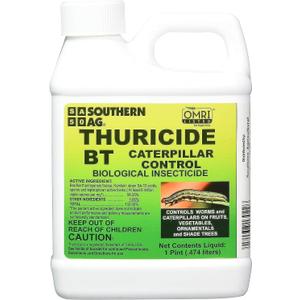 Southern Ag Thuricide BT Caterpillar Control, 16oz - Pint