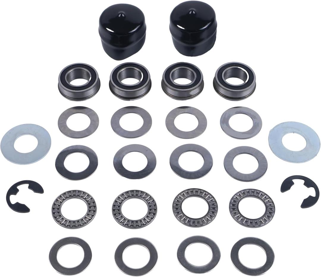 SUKATC 583670401 M123811 5920H 9040HR 9040N 5321249 Front Wheel bushings Kit Compatible with Craftsman Riding Mower Tractor Parts in Patio Lawn & Garden