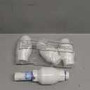 Geetery 4 Pcs PVC Inline Check Valve Solvent Connections White Plastic Backflow Preventer Pipe Fittings Check Socket Schedule (3/4 Inch)