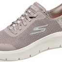 Skechers Women's Go Walk Flex Hands Free Slip-Ins - Grand Entry Sneaker, Taupe, 8 Wide US