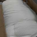 BEDLORE King Mattress Topper, Ultra Soft Tencel™ Blend Pillow Top Mattress Pad for Back Pain Relief, 800 GSM Extra Thick and Breathable Cooling Mattress Cover with 6-18 Inch Deep Pocket (White)