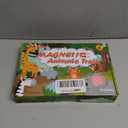 Zeoddler Toys for Toddlers, 11 Magnetic Wooden Animals Train Set, Montessori Toys for Toddlers, Preschool Learning Activities for Kids, Birthday Gifts for Boys, Girls