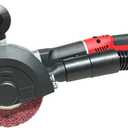 1380W Dustless Drum Burnishing Polisher, 6-Speed Variable Surface Conditioning Machine for Rust Removal, Paint Stripping, Stainless Steel Satin Finishing & Wood Restoration