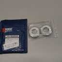 XiKe 2 Pack Garage Door Torsion Spring Stamping Steel Bearing 1" ID x 2" OD, Used with Center Support Only.