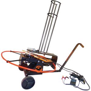 Do All Outdoors Raven - 75 Clay Automatic Clay Pigeon Thrower - Portable Skeet Thrower Machine with 25 ft Foot Pedal Activation Cord