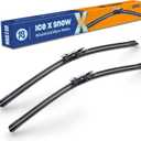 28"+28" Silicone Windshield Wiper Blades Replacement For Ford Fusion 2019-2013,Transit Connect 21-17 Escape 20-13,Focus 18-12,Edge 20-15 Water Repellent Automotive Replacement Windshield Wiper Blades