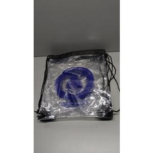 Draw String Clear Bags, Pack of 4