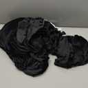 HFCNMY Recliner Chair Covers,4 Pieces Stretch Velvet Recliner Cover Thick Recliner Slipcovers-Covers for Recliners with Elastic Bottom Black