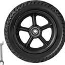 200x50 solid tire wheel Plastic Hub With Tool for electric scooter balance car 8x2 solid wheel explosion proof puncture tubeless tire parts