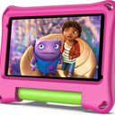 VASOUN Kids Tablet 7 Inch Tablet for Toddlers, Android 13 32GB RAM with WiFi Dual Camera, Parental Control,Bluetooth, Kid-Proof with Case for Boys Girls (Pink)
