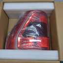 Nakuuly Tail Light with Blind Spot Compatible With 2021 2022 2023 Ford F150 XLT Right Passenger Side Taillight Rear Brake Lamp Halogen Type Without Bulb # ML3Z13404C (Module NOT Included)