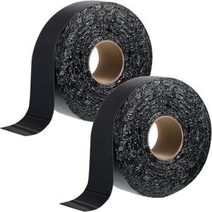 Fabbay 2 Rolls 3.15 Inch Asphalt Crack Filler Tape Asphalt Tape for Driveway Repair Joint and Crack Sealer for Tarmac Parking Lot Roof Cement Road, 50 Feet Each Roll