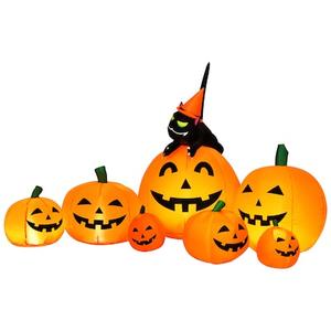 7.5-ft Lighted Happy Halloween Inflatable
