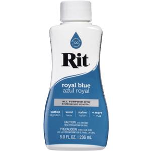 Rit Purpose Liquid Dye, 8 Oz, Royal Blue