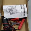 AUTOOL Timing Light 12V, Engine Timing Gun Strong Flash Lights with Sliding Sensor Clip for Car, Motorcycle, Marine